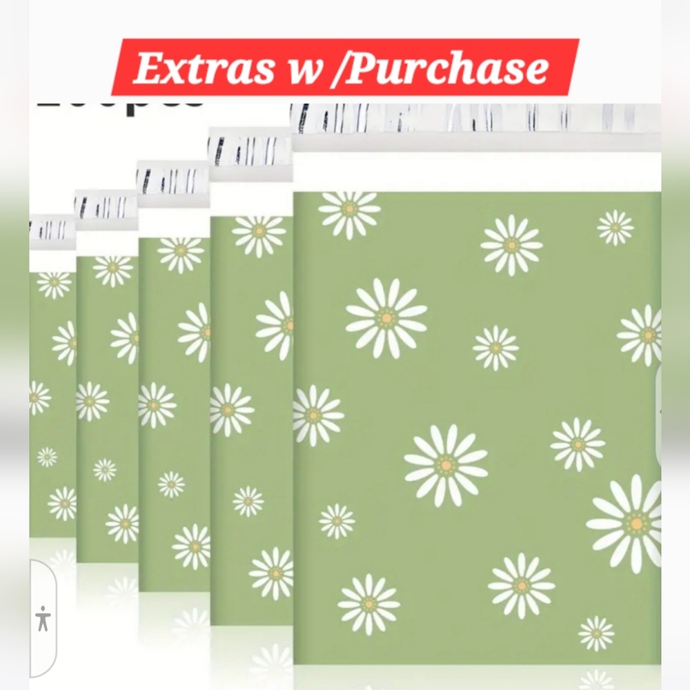 20ct. 6x9 Polymailers Bonus: Random Thank You Cards And Stickers